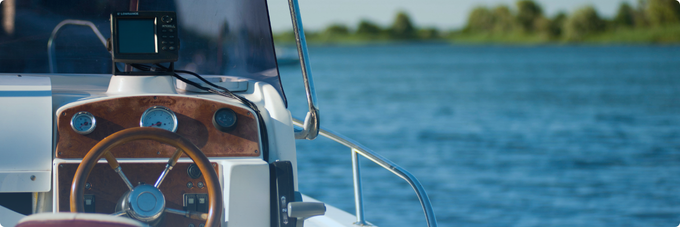 close up of boat on water